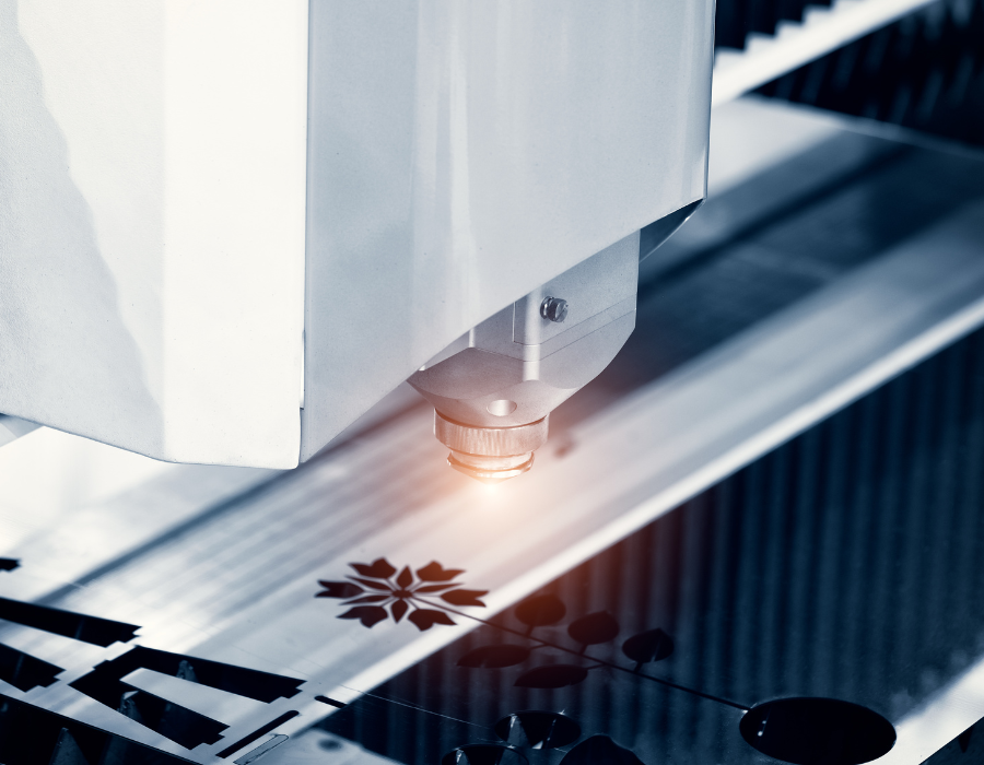 stampa laser su metallo